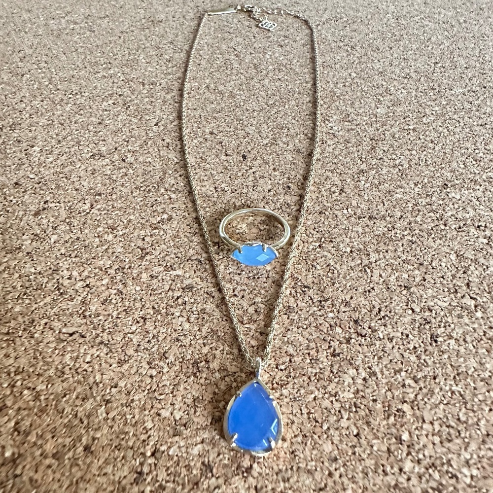 Kendra Scott Earring and Necklace Set